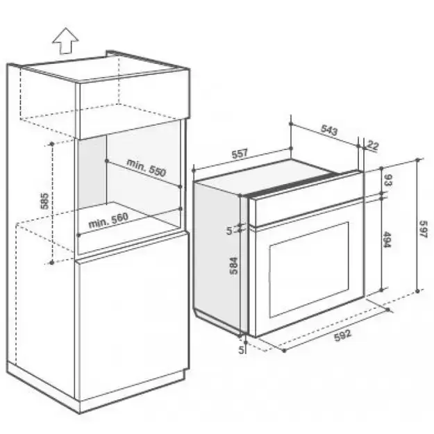 Комбинированный духовой шкаф с паром 3в1 с функцией пара De Dietrich DOR7586A