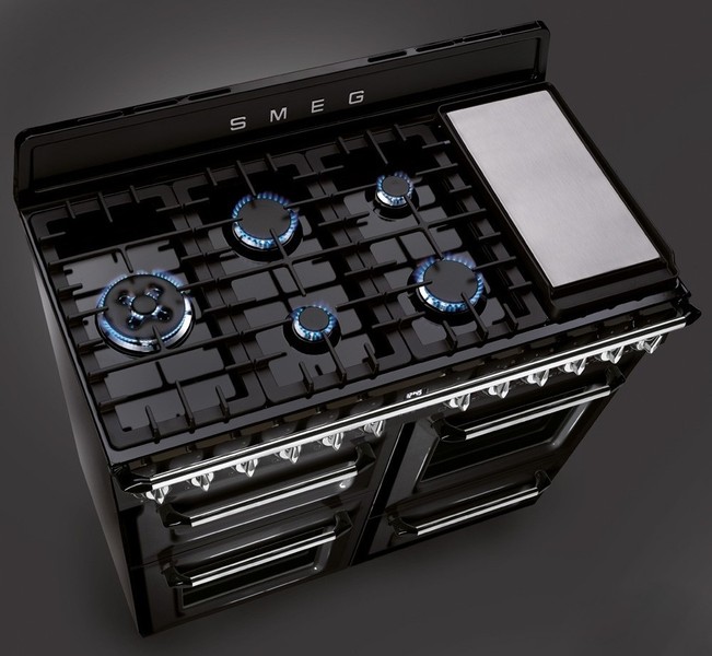 Отдельностоящий варочный центр SMEG TR4110BL1 Victoria
