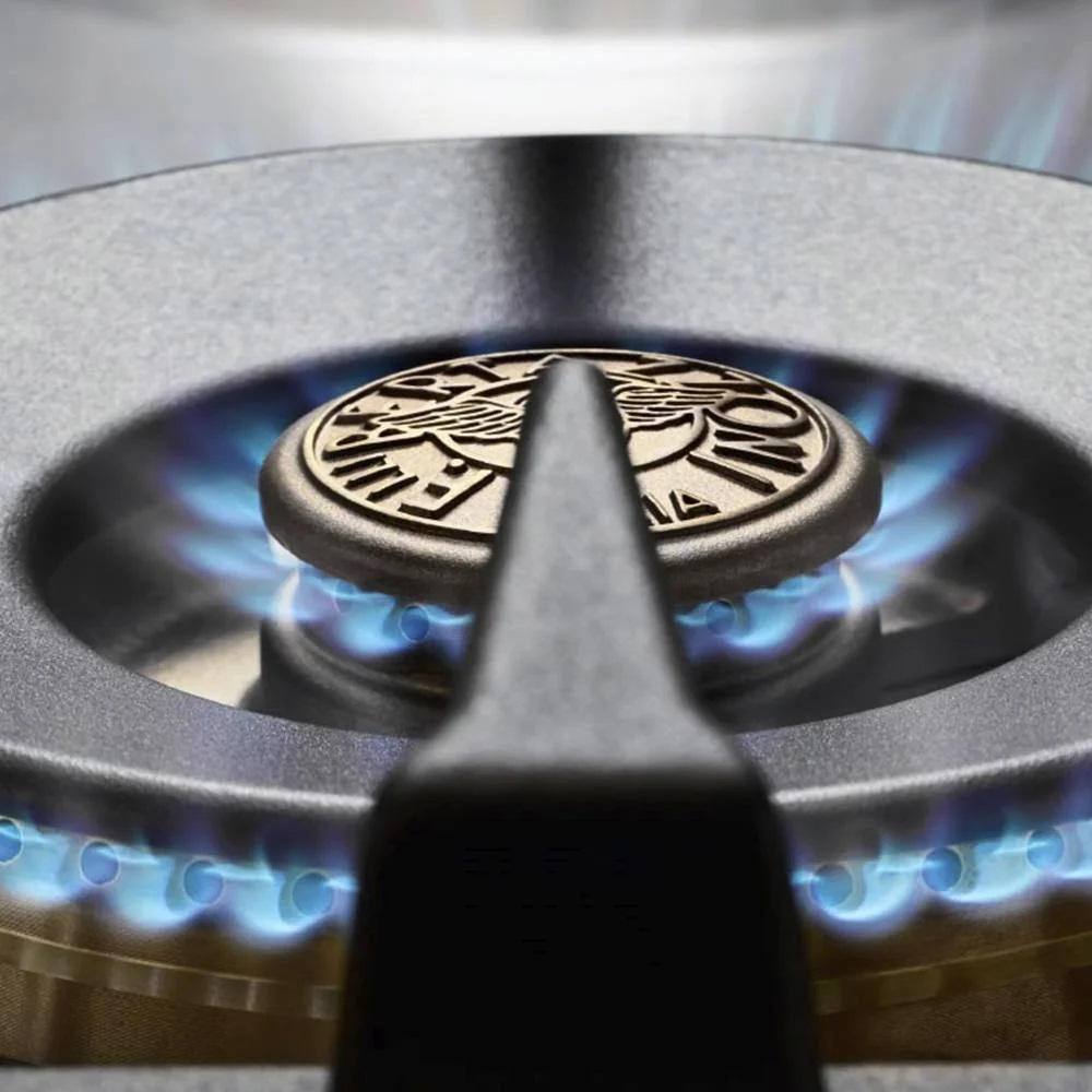 Варочный центр Master 90 см, 6 газовых конфорок и два шкафа MAS96L2EXT