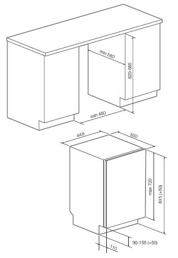 Посудомоечная машина Comfort Graude VG 45.0